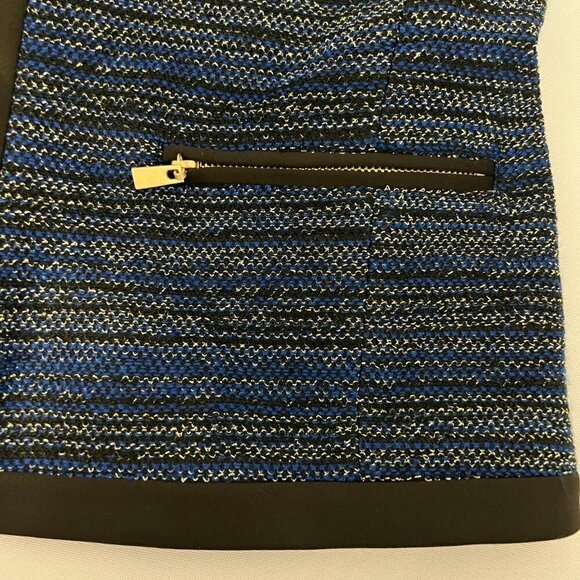 Laundry By Shelli Segal Metallic Threads Black Trim Blazer Women's 2 NWT - Picture 7 of 7